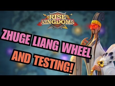 Zhuge Liang WHEEL OF FORTUNE! and testing! is he TRULY good? Rise of Kingdoms live!
