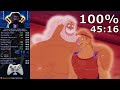 Disney S Hercules Action Game 100 LC All Letters Vases Medium Speedrun In 45 16