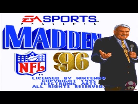 Madden NFL 96 Super Nintendo