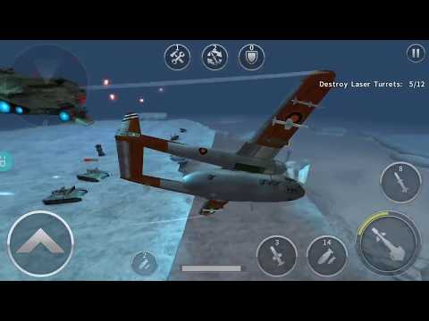 GUNSHIP BATTLE : ATTACK ON LASER TURRETS 2018
