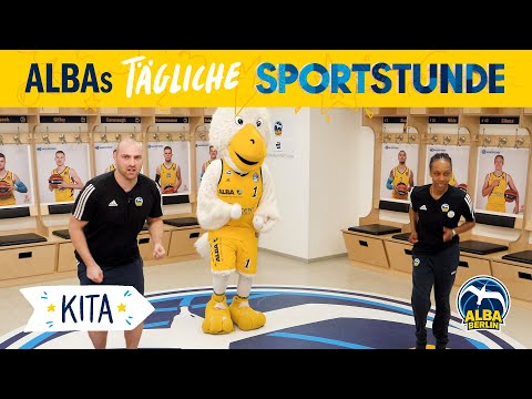 Kita 1 | Flug mit dem Albatros | ALBAs tägliche Sportstunde