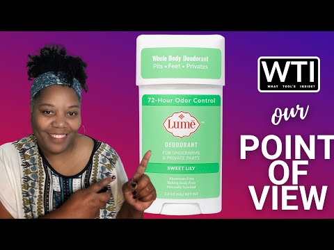 Lume Natural Deodorant - WTI product video review