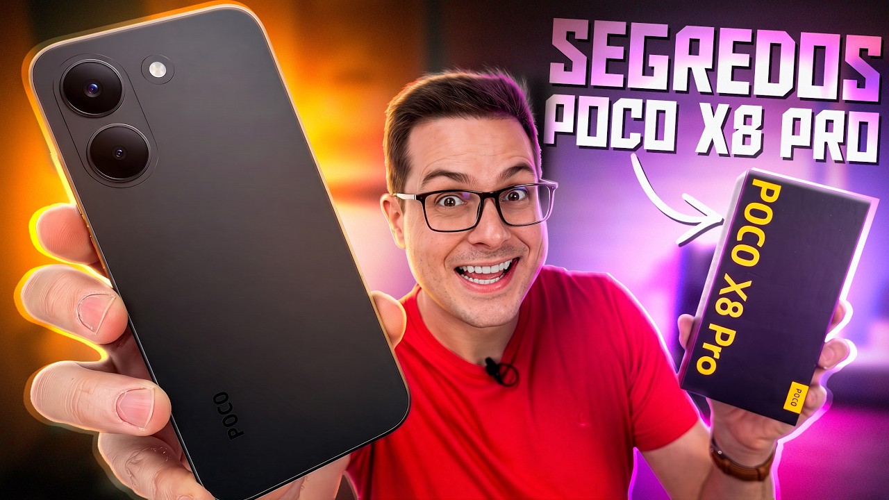 POCO X8 PRO: O que NINGUÉM TE CONTA sobre o MONSTRINHO da XIAOMI!