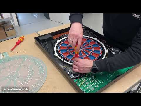 Dartboard Karella Premium Silver - Dartboard counts incorrectly - Cleaning segments