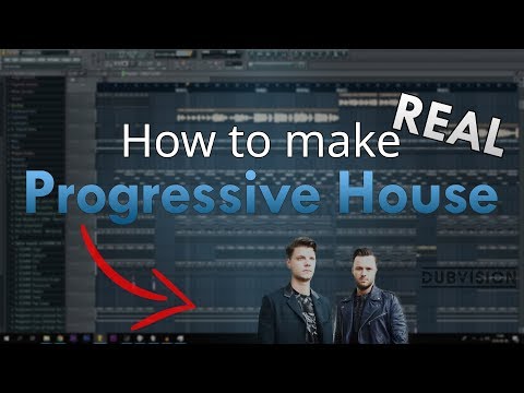 How to make REAL Progressive House music - FL Studio