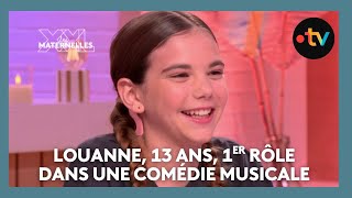 Louanne, 13 ans, 1er rôle dans une comédie musicale - Les Maternelles XXL