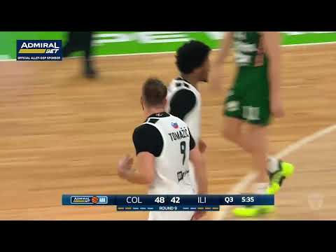 Alley-oop by Green Jr. and Tomažič (Cedevita Olimpija – Perspektiva Ilirija, 7.12.2025)