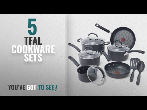 Best Tfal Cookware Sets [2018]: T-fal E765SC Ultimate Hard Anodized Scratch Resistant Titanium