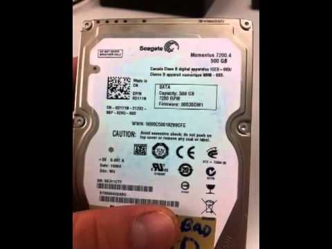 Seagate 2.5\ SATA 500gb - our longest data recovery ever! 300 dollar data recovery