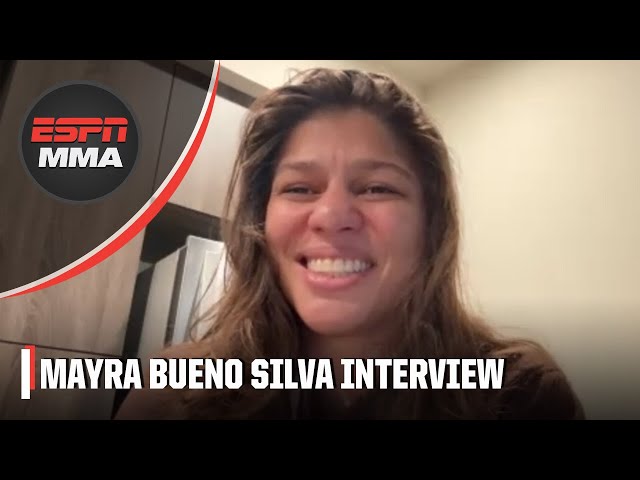 Mayra Bueno Silva faces off with Playboy model Sean O'Malley tried to kiss during staredown [VIDEO]