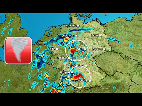 Unwetter am Donnerstag: Tornado-Gefahr steigt in Deutschland