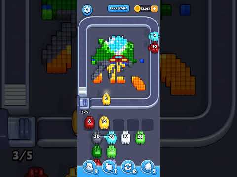 Pixel Flow Level 2642 Walkthrough