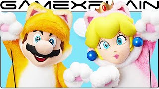 Super Mario Maker - Cat Mario's & Cat Peach's Courses Event Level Playthrough!