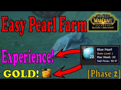 Blue Pearl Farming Guide (SAFE) | Season of Discovery | #classicwow