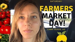 Dropping Bank at the Camp Verde Farmers Market