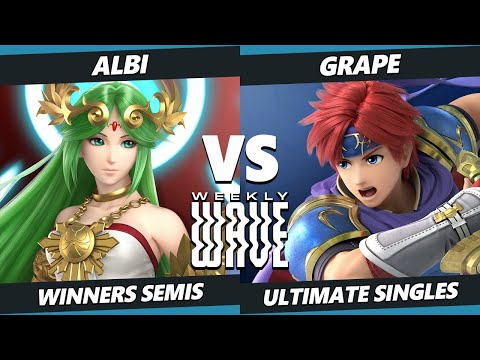Weekly Wave 26 Winners Semis - albi (Palutena) Vs Grape (Roy, Cloud, Snake) SSBU Ultimate Tournament