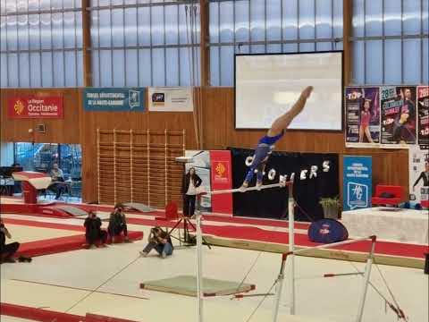 Noemie Pages - Barres - Top 12 Colomiers vs Avoine - November 30th