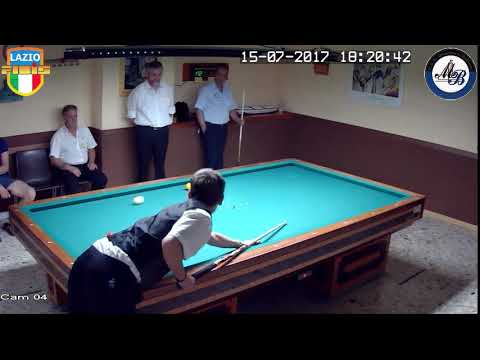Mattei vs Zitelli - Gara Regionale Handicap 1/2/3Cat CSB Martino's Billiards(LT) 13/16Lug2017