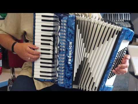 Klangprobe Akkordeon Fröhlich Händel/Weltmeister Achat 72