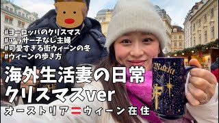 【クリスマスマーケット行き過ぎvlog】ヨーロッパ生活/ウィーンのクリスマス/海外生活妻の日常/ウィーンVlog