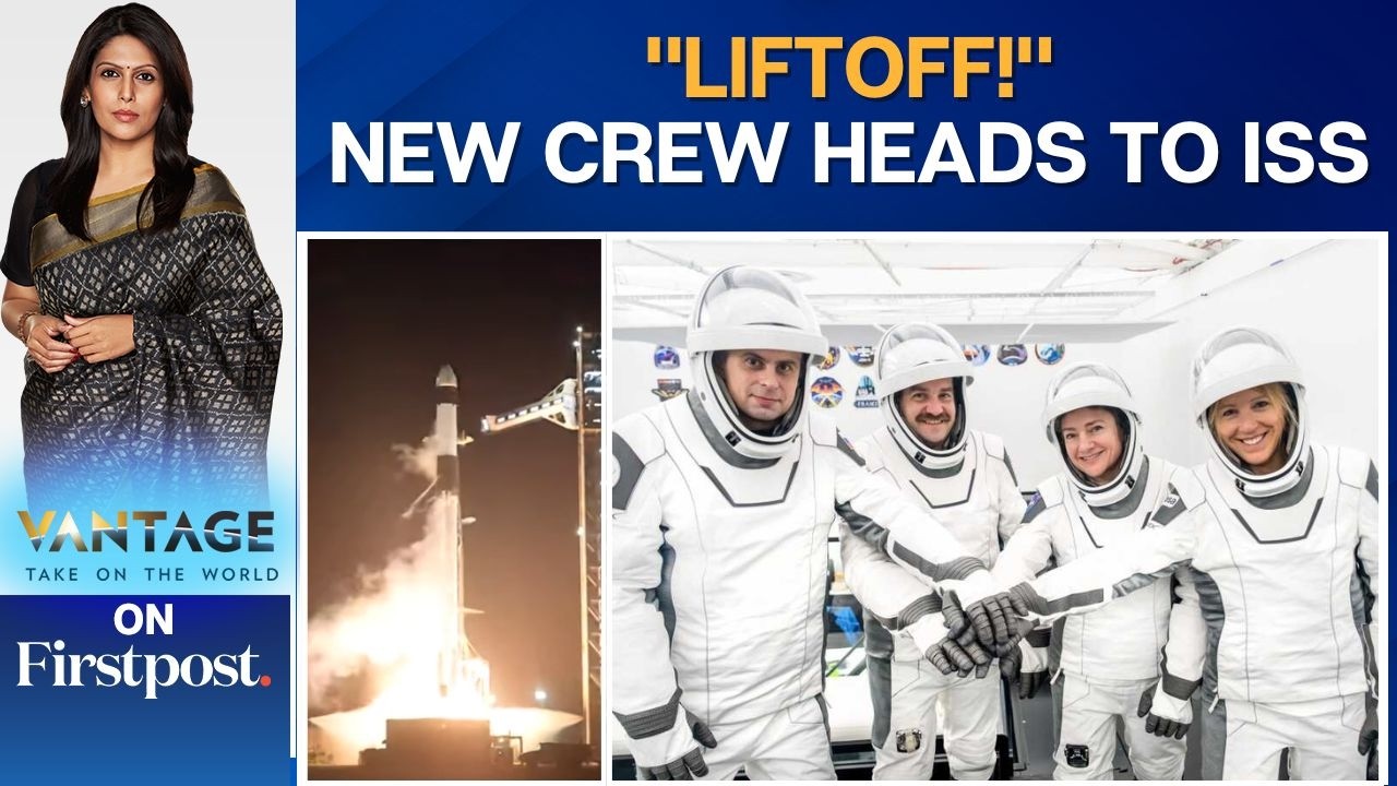 NASA and SpaceX Launch Four Astronauts to International Space Station | Vantage with Palki Sharma