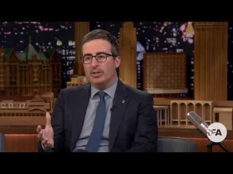 John Oliver expresses his experience interviewing His Holiness the Dalai Lama