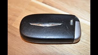 DIY - Chrysler Key Fob battery replacement - 300 / 200