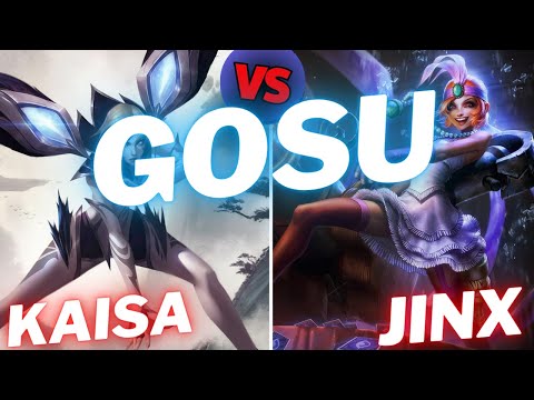 GOSU | KAISA VS JINX | ADC GAMEPLAY | Patch 15.12 / Season 15 | #LeagueofLegends