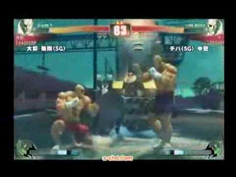 SF4:Hishou (Sa) vs Chiba (Sa) - Qualifiers - Japan National Tournament