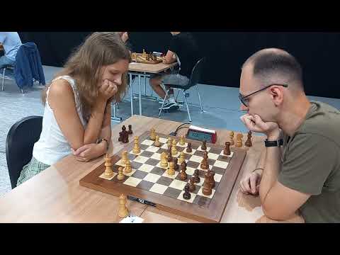 When GM offers a draw | Melanija Luize Jansone - GM Vitaly Sivuk | Rapid chess