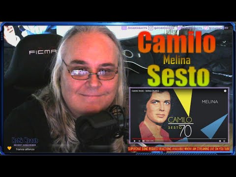 Camilo Sesto - Melina - First Time Hearing - Reaction
