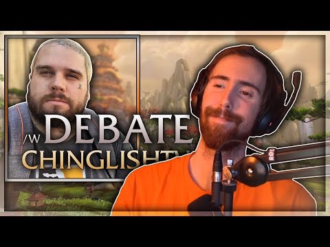 Asmongold Has a Debate With Chinglish on Titanforging