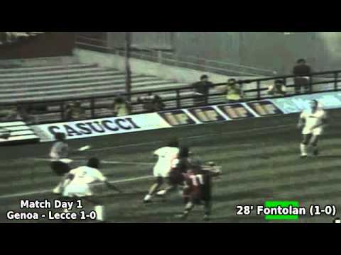 Serie A 1989-1990, day 1: Genoa - Lecce 1-0 (Fontolan goal)