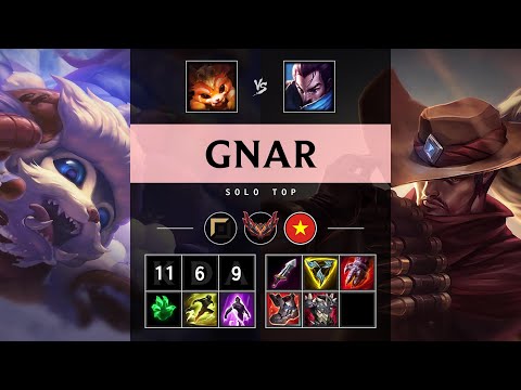 Gnar Top vs Yasuo - VN Grandmaster Patch 25.16