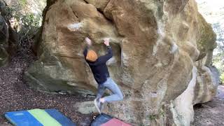 Video thumbnail of New School, 7c+/8a. Taradell