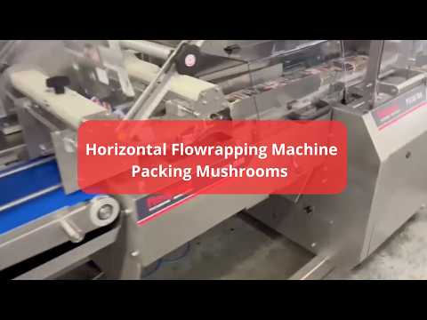 Mushroom packaging machine