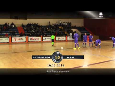 PROGRESS BANK - FC PSP 5-5. SUPERLEAGUE 2014/15. IV ROUND. 16.11.14