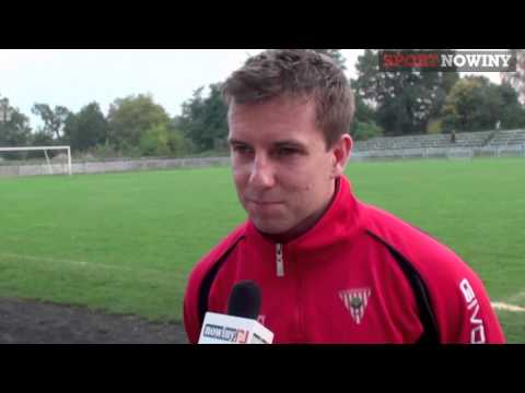 Arkadiusz Majorczyk (MKS Czerwionka) po meczu z Jednością Rogoźna