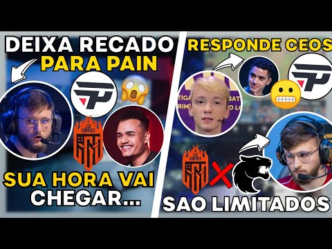 CEOS CRAVA PAIN na FINAL e NETUNO RESPONDE ! RANGER DEIXA RECADO para FURIA #cblol2023