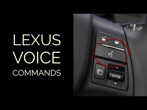 How To Use Lexus Voice Commands