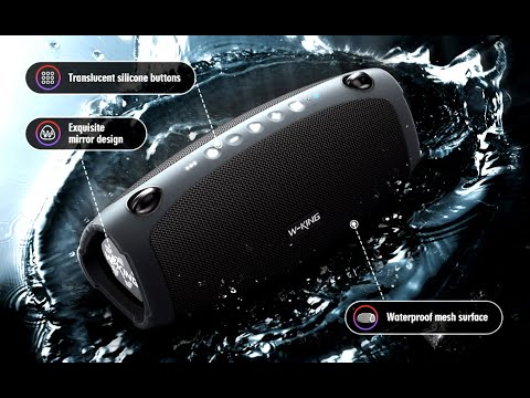 W-King X10 Bluetooth Speaker Unboxing & First Impressions Review - Is It The King of Bass?