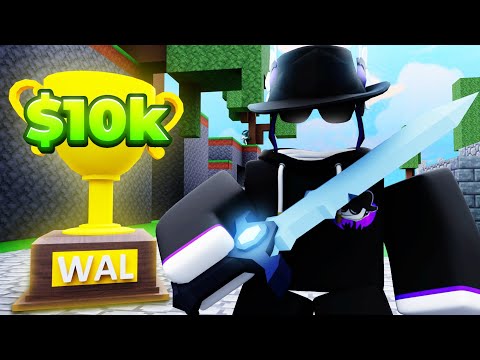 I Played in a $10,000 Robux TOURNAMENT.. (Roblox Bedwars)