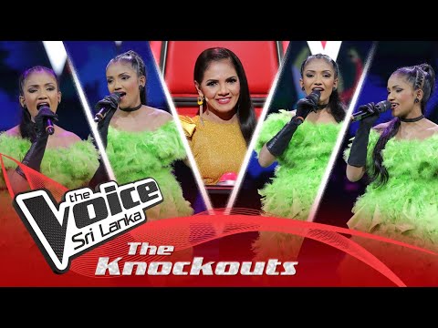 Sathisha Bhatt | Piya Tu Ab To Aaja | The Knockouts | The Voice Sri Lanka