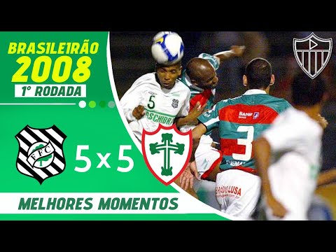 FIGUEIRENSE 5x5 PORTUGUESA | MELHORES MOMENTOS | 8° RODADA BRASILEIRÃO 2008