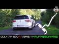 Video: EGO-X Edelstahl Duplex Sportauspuff-Komplettanlage ab Kat mit Klappensteuerung Ø89mm VW Golf 7 R