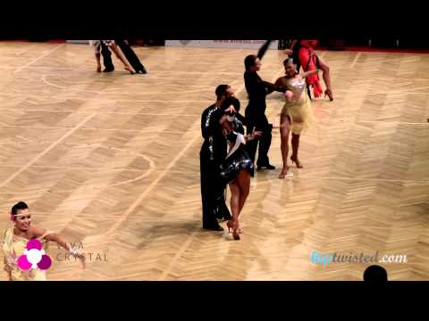 Nikolay Mikadze - Yana Novikova, Austrian Open 2013, WDSF WO latin, semifinal - rumba