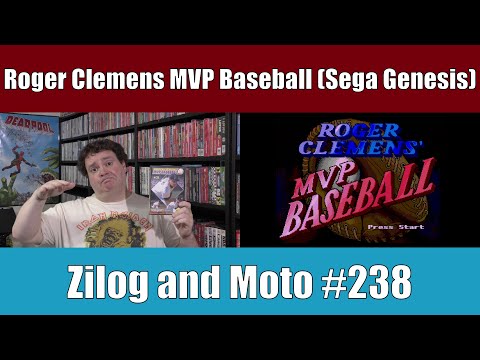 Roger Clemens MVP Baseball (Sega Genesis) - Zilog and Moto #238