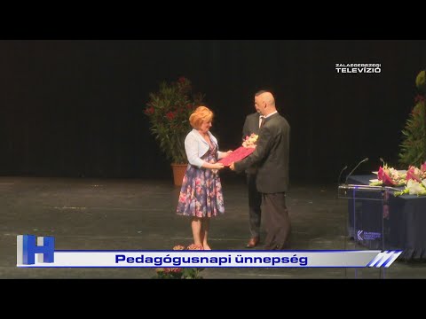 Pedagógusnapi ünnepség – ZTV Híradó 2025-06-17