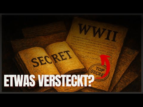 Geheime Manuskripte aus dem Zweiten Weltkrieg, die noch nie veröffentlicht wurden.