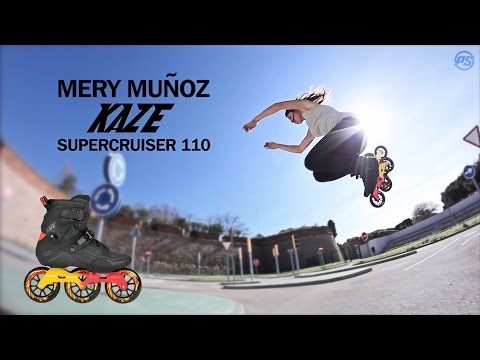 Supercruiser Mery Muñoz Freeskating on Kaze 110